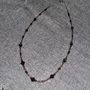 Purple Beaded Necklace